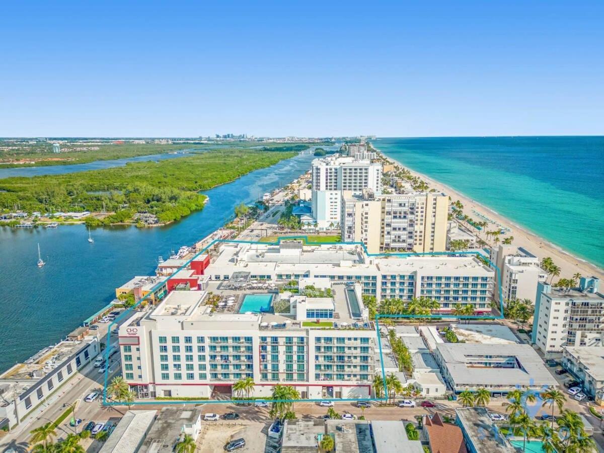 Best Stay - Rooftop Pool - Hollywood Beach Board - Walk ภายนอก รูปภาพ
