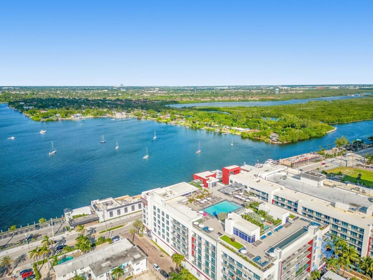 Best Stay - Rooftop Pool - Hollywood Beach Board - Walk ภายนอก รูปภาพ