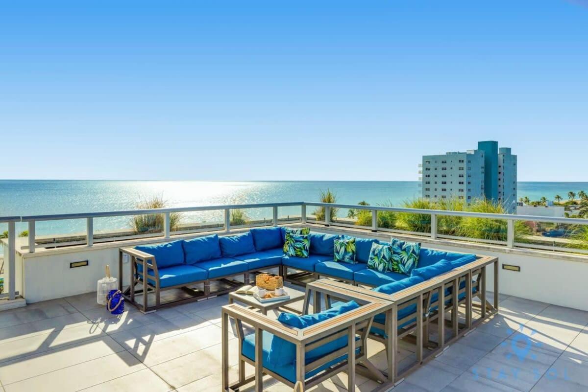 Best Stay - Rooftop Pool - Hollywood Beach Board - Walk ภายนอก รูปภาพ
