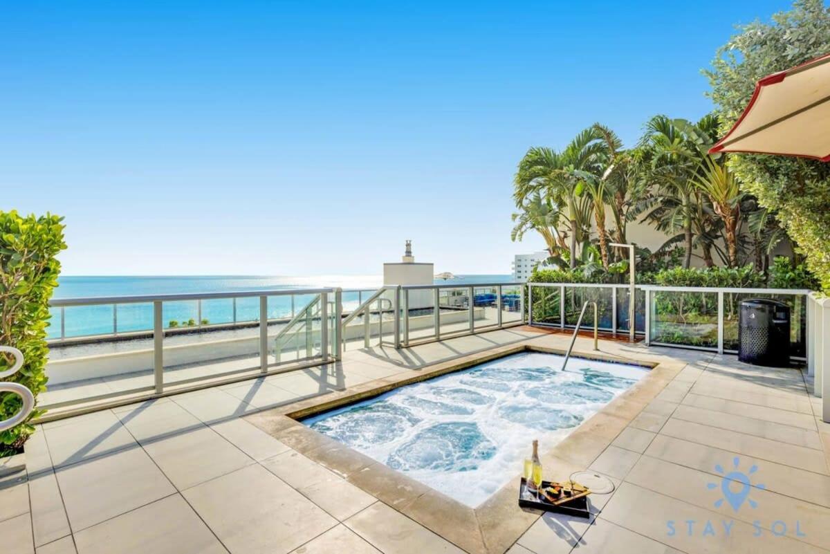 Best Stay - Rooftop Pool - Hollywood Beach Board - Walk ภายนอก รูปภาพ