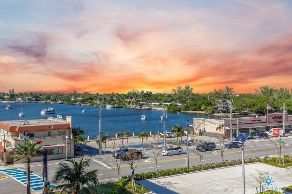Best Stay - Rooftop Pool - Hollywood Beach Board - Walk ภายนอก รูปภาพ